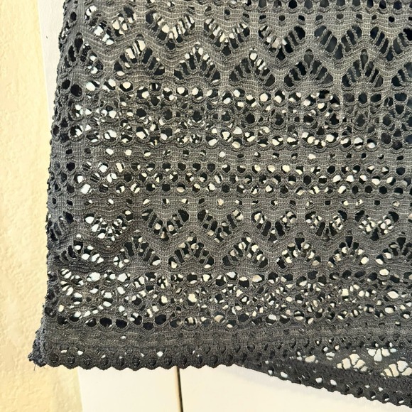 Women's Swim Shorts Lace Hollow Swimsuit Bottoms Mid Rise Board Shorts 2XL - Picture 9 of 10